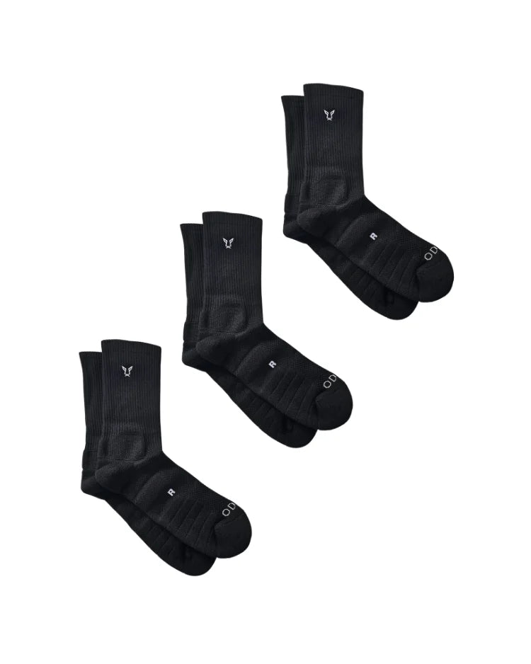 Odisi Crew Socks - Adapt (3-Pack)
