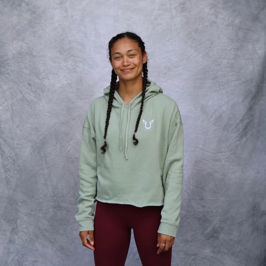 Women's Cropped Hoodie - Evo