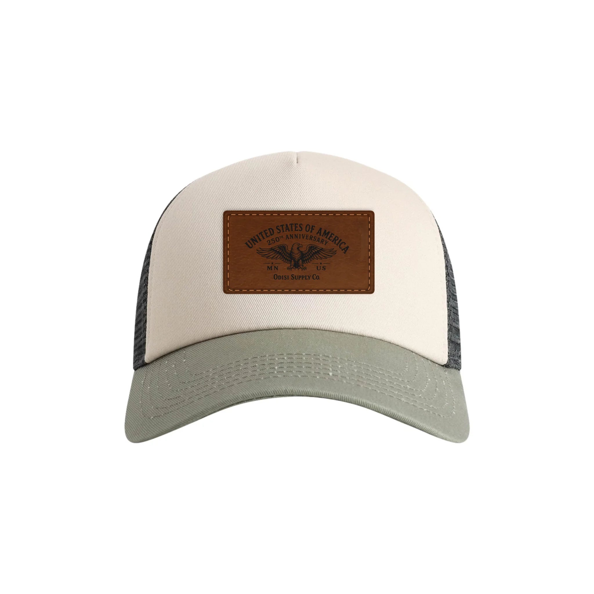 USA 250th Leather Patch Snapback - PRESALE