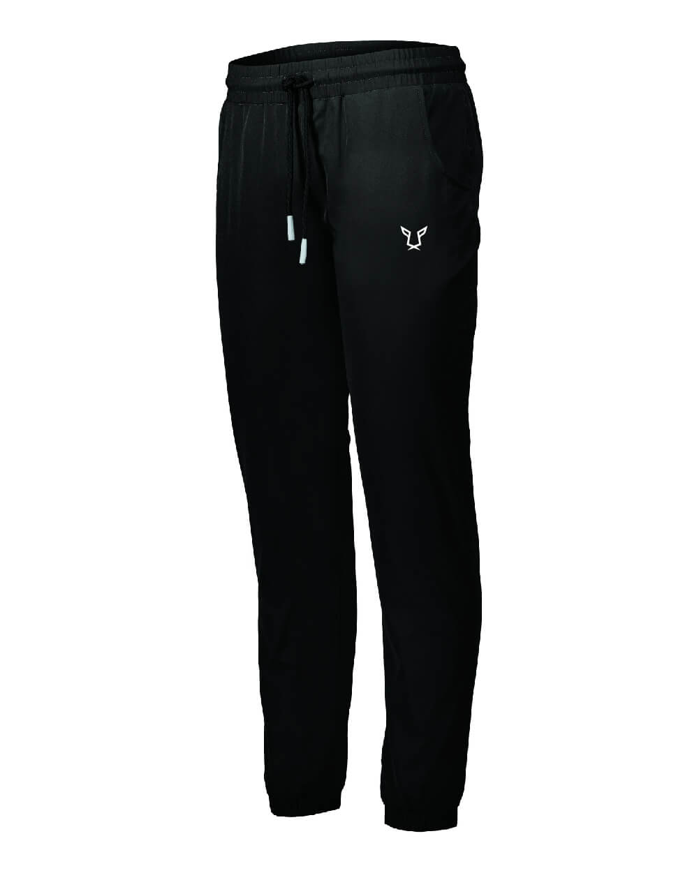 Women's Black Evolution Performance Joggers by Odisi Apparel